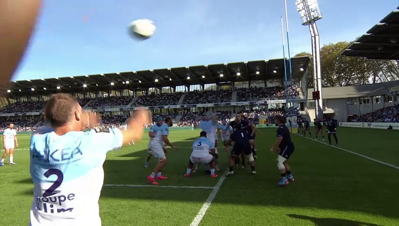 TOP 14 - Essai de Guillaume ROUET (AB) - Aviron Bayonnais - Montpellier Hérault Rugby