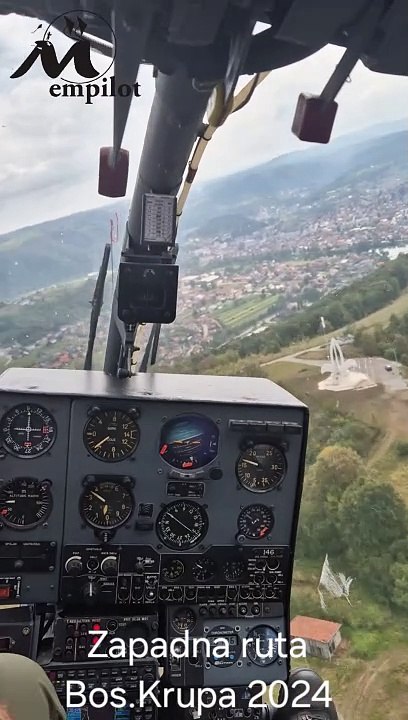 emGAZELA H-45 (SA342) Soko - Zapadna ruta Bosanska Krupa S24+ 2024