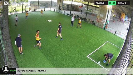 But de Yaniss A - Team B