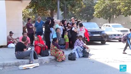 Nearly one million people displaced in Lebanon, Israeli strikes kill dozens