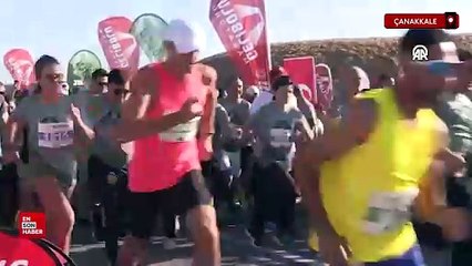 Çanakkale'de 9. Uluslararası Gelibolu Maratonu başladı