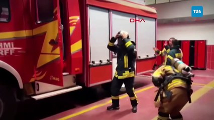 Adıyaman' da uçak kazası tatbikatı