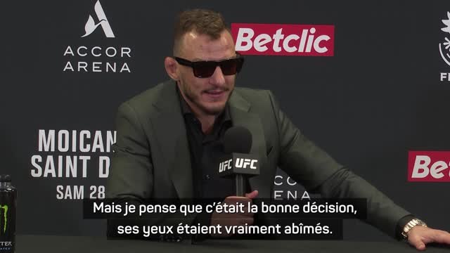 UFC Paris 3 - Moicano : J'invite Saint Denis à venir s'entraîner avec nous, à sortir de sa zone de confort