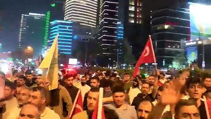 İstanbul-Hizbullah Lideri Hasan Nasrallah'ın öldürülmesi İsrail Başkonsolosluğu önünde protesto edildi