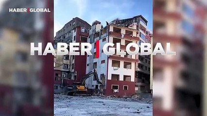 Rize'deki "Böyle yıkım olur mu" dedirten görüntü: Vatandaşın gözünden kaçmadı