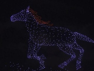 Beeindruckende Drohnenshow über Hongkong zum 75. Nationalfeiertag 🎆