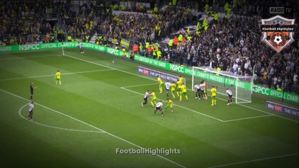 Football Match Highlights || Derby County 2 - 3 Norwich City