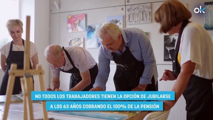 Download Video: Giro confirmado en las pensiones: ya puedes jubilarte a los 63 años cobrando el 100% de la pensión