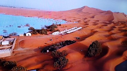 مرزوكة بعد التساقطات الرعدية الاخيرة
