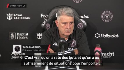 Inter Miami - Martino et Alba frustrés par le nul