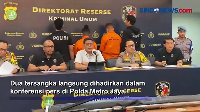 Begini Tampang Dua Tersangka Pembubaran Diskusi Din Syamsuddin Cs