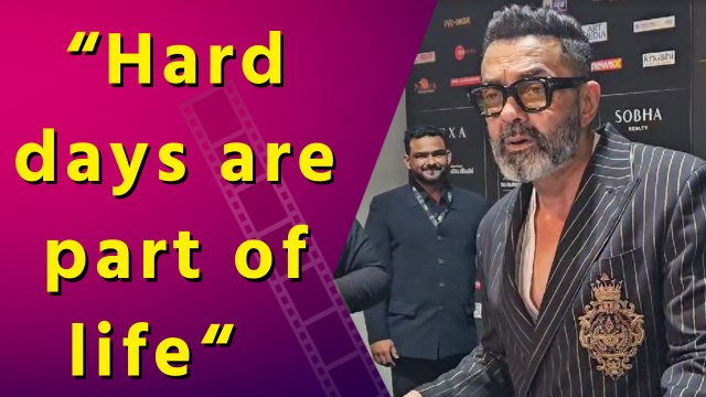 24th IIFA Awards: Actor Bobby Deol says, “Hard days are part of life”