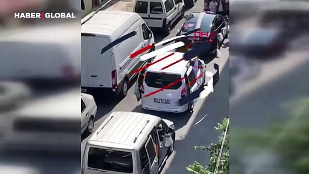 Düğün konvoyu dehşeti: Cep telefonu kamerasına yansıdı