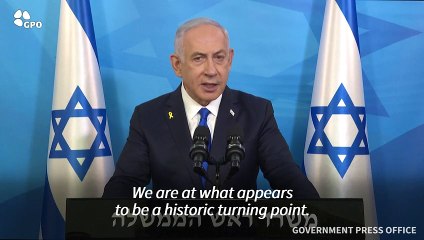 Netanyahu says Israel at 'historic turning point' after Nasrallah's killing