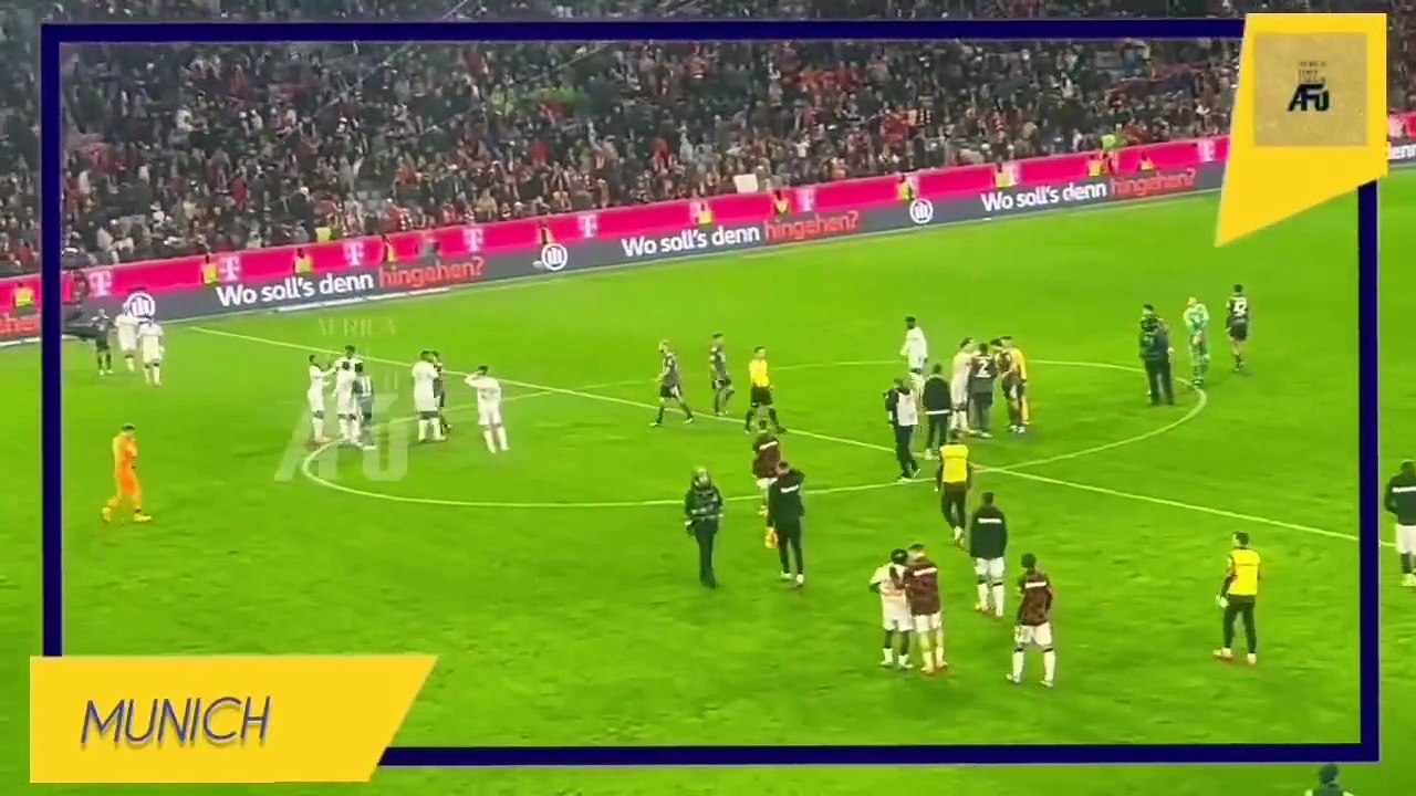 Le Bayern Munich ⚪ et le Bayer Leverkusen ⚫ se neutralisent 1 à 1 au terme d’un match moyen. On eu le droit à 2 beaux buts notamment celui d'Aleksandar Pavlovič ! ⚽