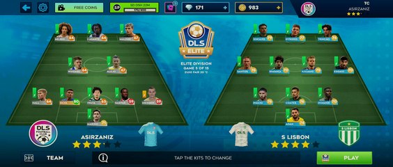 ASIRZANIZ VS S LISBON - DREAM LEAGUE SOCCER 2024 ( josh windass, lawrence shankland, hannibal mejbri, danielmaldini, brandon thomas asante)