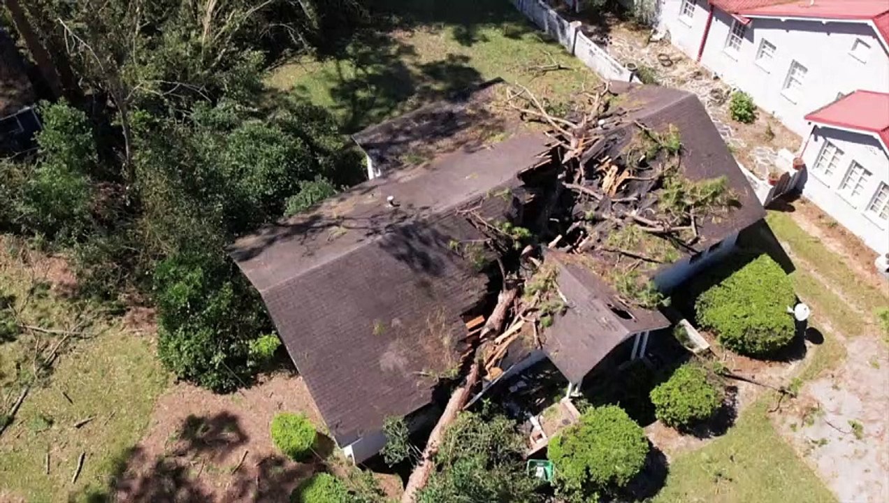 Ouragan Hélène: gros dégâts en Géorgie, des habitants sans électricité