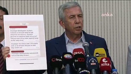 Ankara'da okullara temizlik malzemesi yardımına İl Milli Eğitim Müdürü'nden "talep etmeyin" engeli