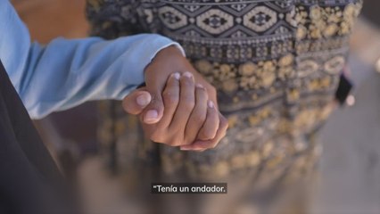 Una niña con discapacidad en Gaza: "Les dije que siguieran sin mí"