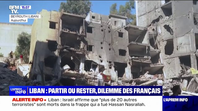 Bombardements israéliens au Liban: partir ou rester, le dilemme des Français