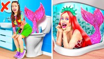 DIY Colorful Rainbow Toilet  #shorts