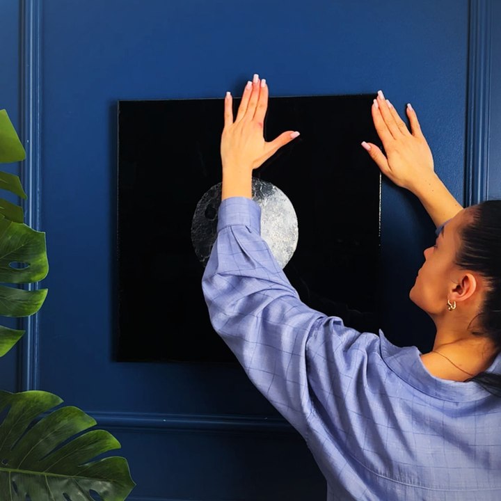Create a stunning moon with resin magic 