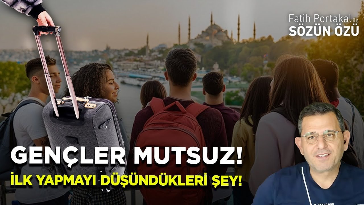 GENÇLER MUTSUZ! FIRSAT OLSA İŞTE İLK YAPMAYI DÜŞÜNDÜKLERİ ŞEY!