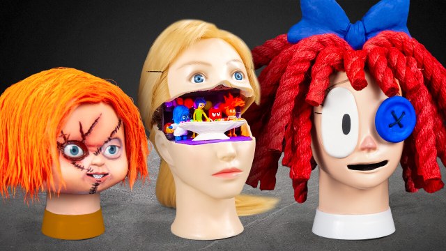 Big DIY Doll Makeover ✨ We Made The Wildest Custom Dolls From Creepy To Cool