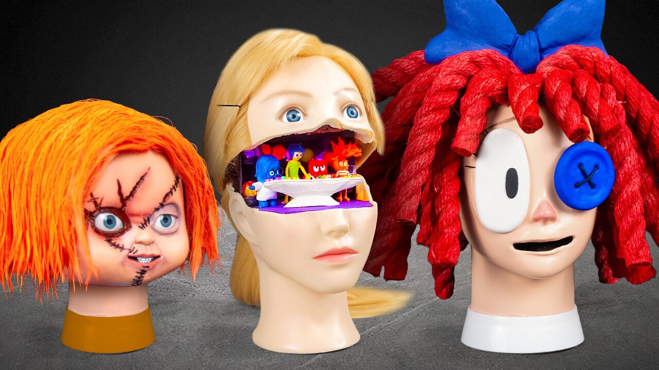 Big DIY Doll Makeover ✨ We Made The Wildest Custom Dolls From Creepy To Cool