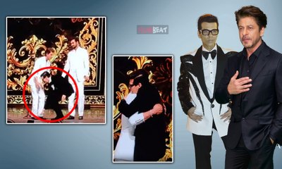 IIFA Awards 2024: Shahrukh Khan के Karan Johar ने छुए पैर, Social Media पर Viral हुआ दोनो का याराना!