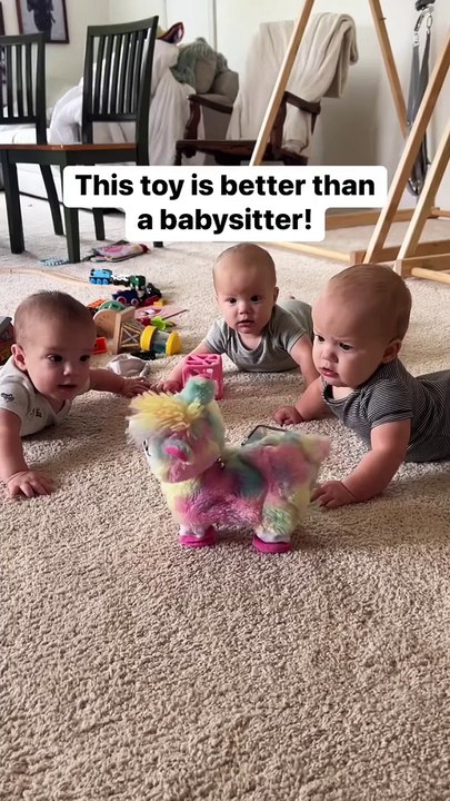 baby playing