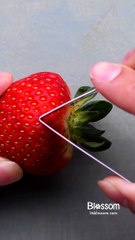 Bite into sweetness with these chocolate heart strawberries #shorts #blossom #diy