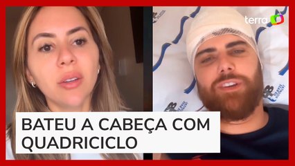 Zé Neto sofre acidente, é internado no interior de SP, mas esposa tranquiliza fãs: ‘Está bem’