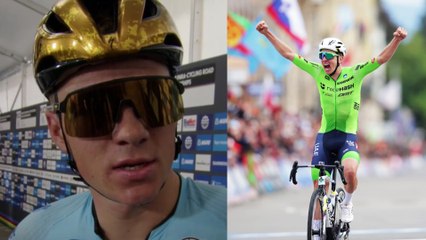 Cycling - UCI World Championships Zurich 2024 - Remco Evenepoel : "Tadej Pogacar ? Normally, it's a suicide move but..."