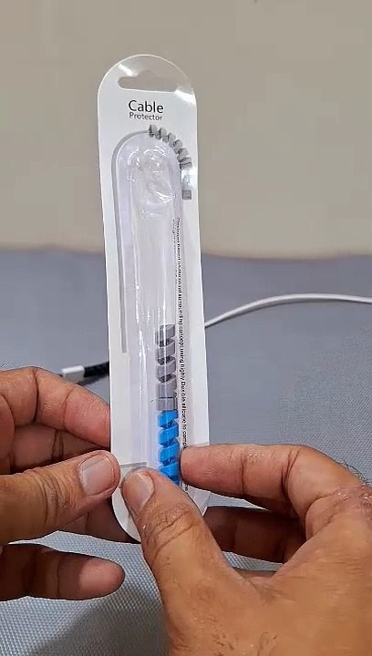 Spiral Charger Spring Cable Protector Data Cable Saver Charging Cord Protective Cable