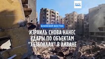 Израиль нанес удары по объектам 