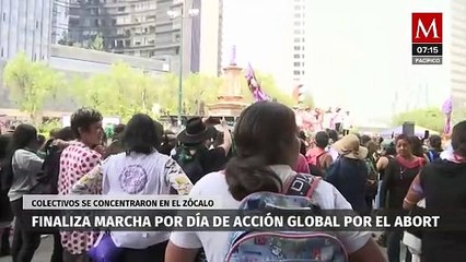 Así finalizó la Marcha por el día de la acción global por el acceso al aborto legal y seguro
