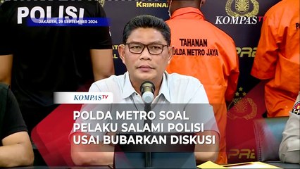 Polisi Ungkap Alasan Pelaku Salami Polisi Usai Bubarkan Diskusi Paksa di Kemang