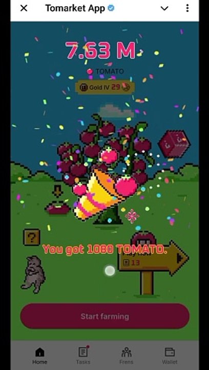 Tomarket Airdrop Combo 29 September _ Tomato Daily Combo Today _ Tomarket Secret Mystery Code