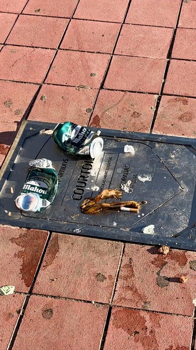 La placa de Courtois en el Metropolitano