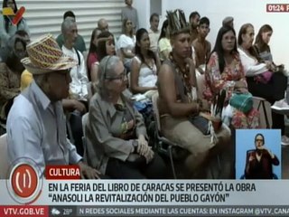 Feria del Libro de Caracas 2024 presenta la obra "Anasoli la Revitalización del Pueblo Gayón"