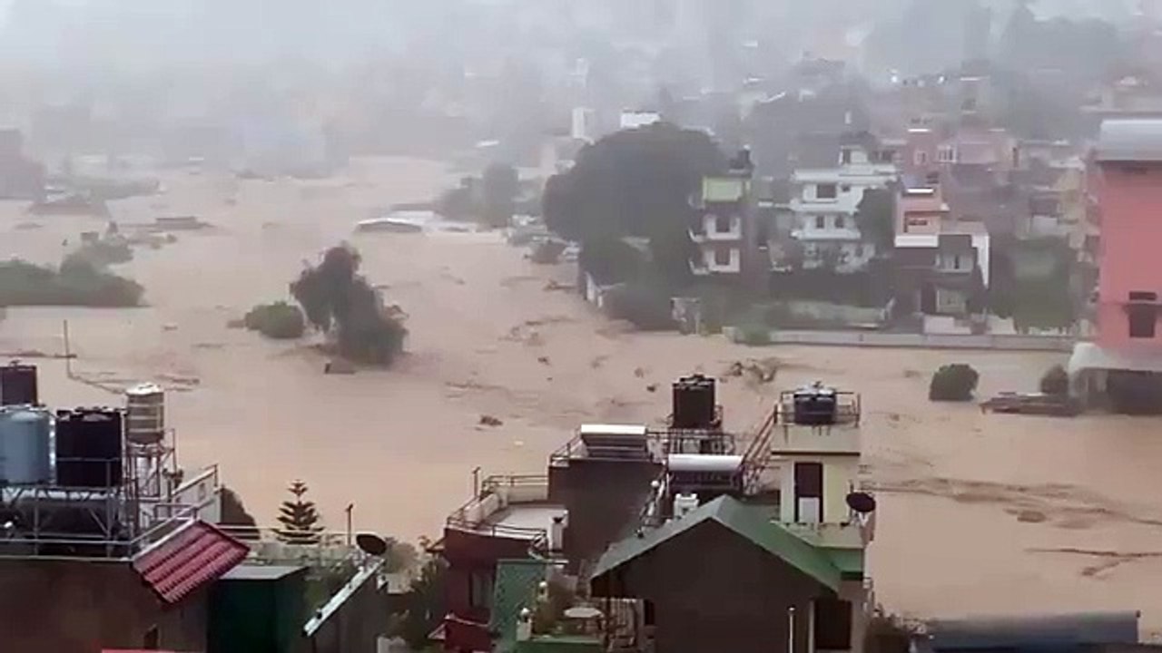 Inundaciones en Nepal