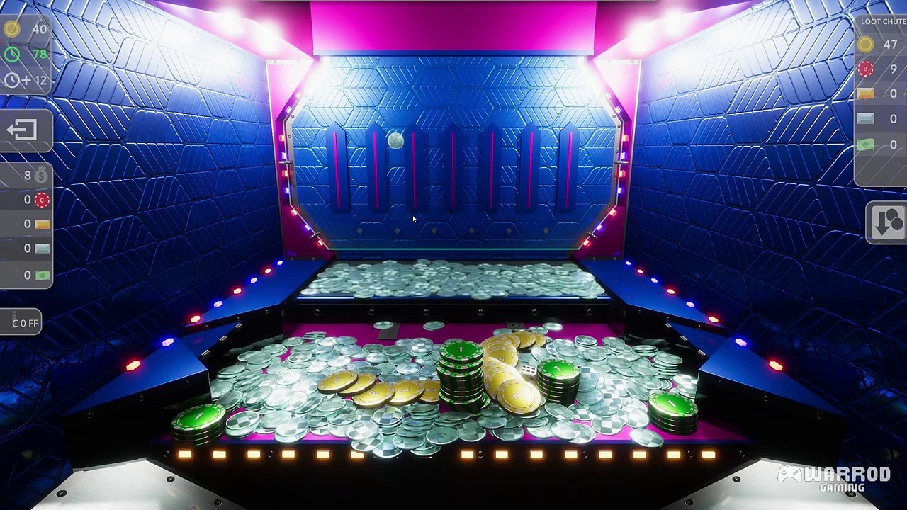 COIN PUSHER CASINO - THE BLUE PINK MACHINE GAMEPLAY - NON COMMENTÉ _ VO