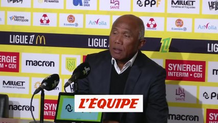 Kombouaré : « Une énorme déception » - Foot - L1 - Nantes