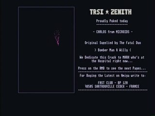 Amiga Cracktro - Carlos by TRSI and Zenith