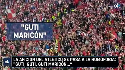 Controversia en el Atlético: Afición canta insultos homófobos contra Guti ⚽