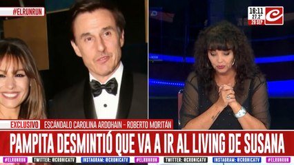 Escándalo Pampita - Moritan: las descalificaciones del ex marido de la modelo