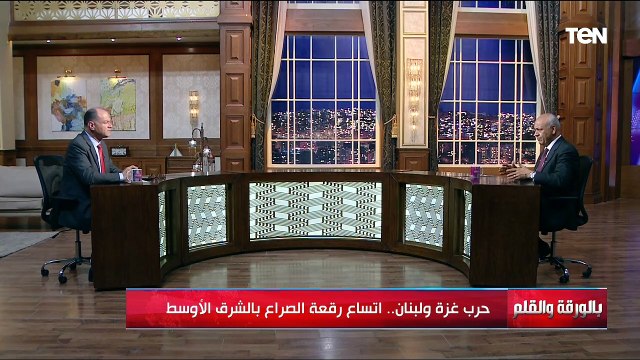 لقاء مع النائب مصطفى بكري عضو مجلس عضو مجلس النواب | بالورقة والقلم