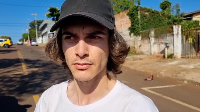 Motorista de aplicativo que se envolveu em acidente no Bairro Morumbi fala sobre a batida que terminou em capotamento