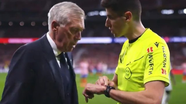 Atlético de Madrid vs. Real Madrid es suspendido luego de que aficionados arrojaran objetos a la cancha